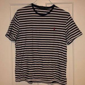 Striped Polo Tee
